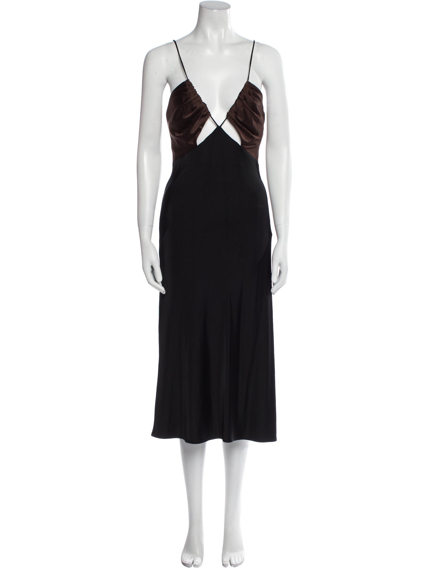 Et Ochs V-Neck Midi Length Dress w/ Tags