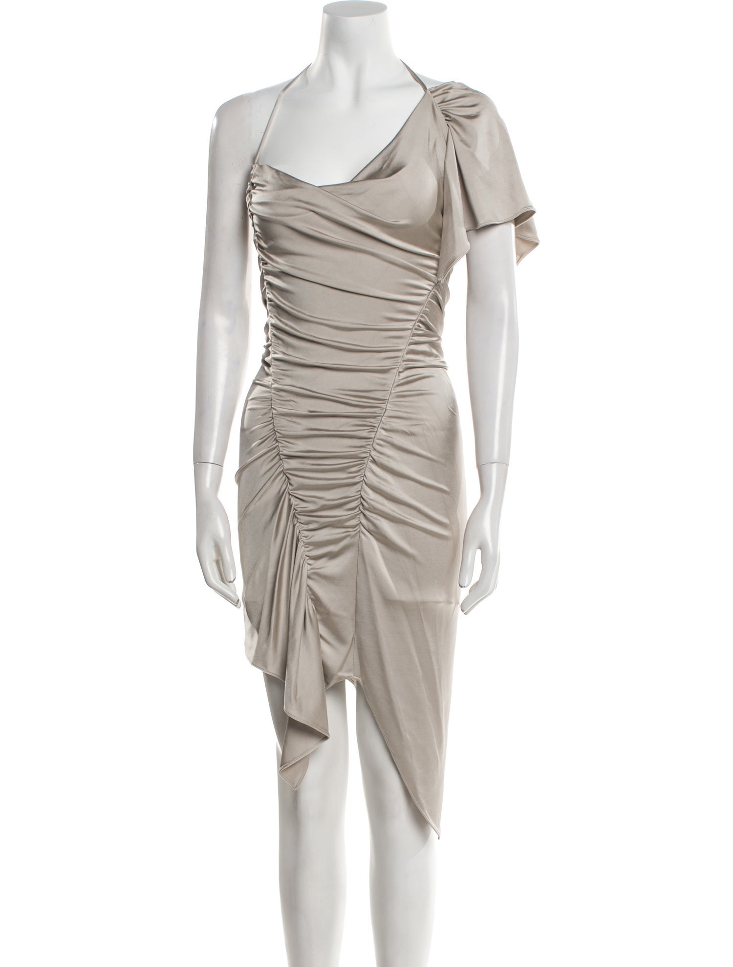 Et Ochs Cowl Neck Knee-Length Dress w/ Tags