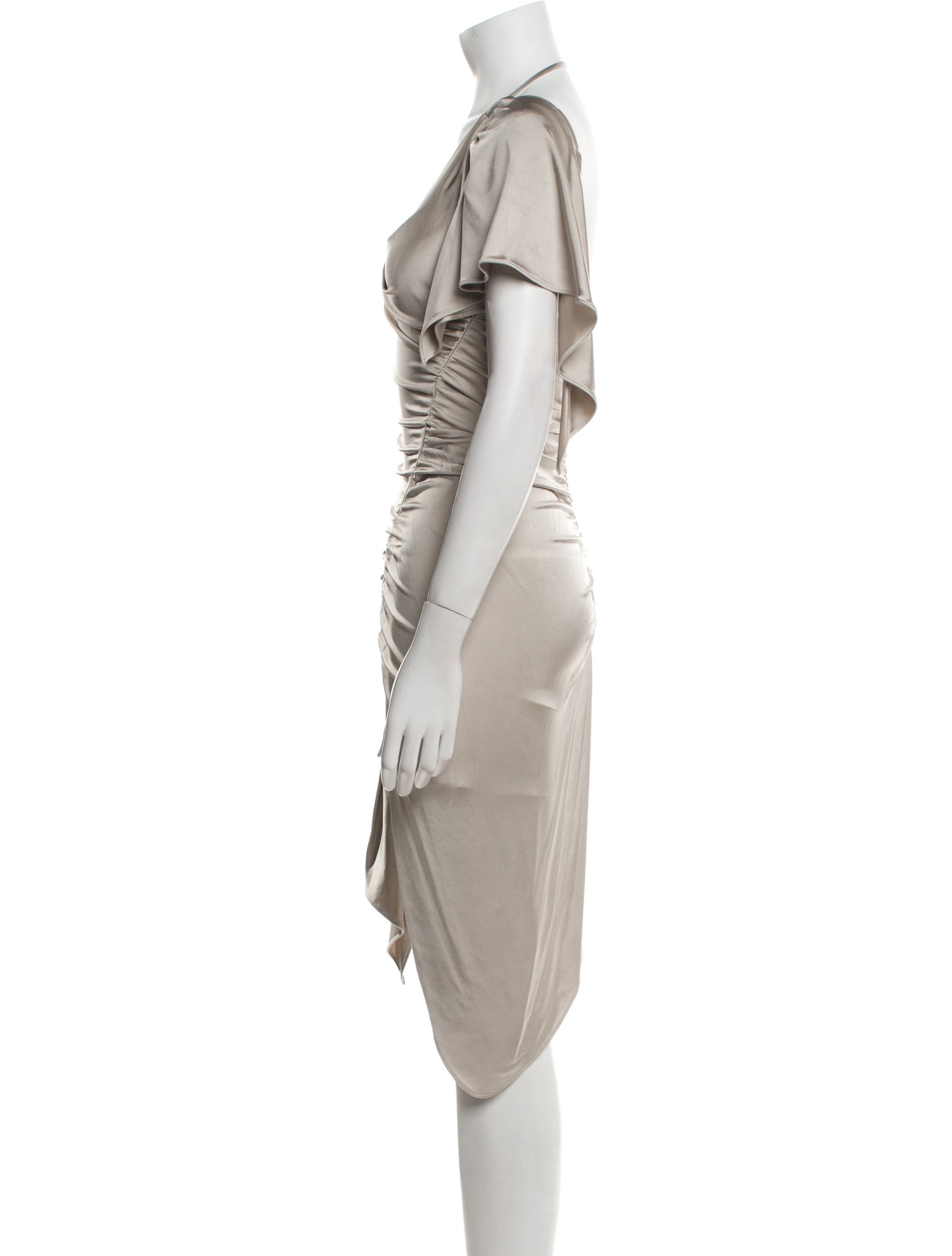 Et Ochs Cowl Neck Knee-Length Dress w/ Tags