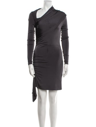 Et Ochs Cowl Neck Mini Dress