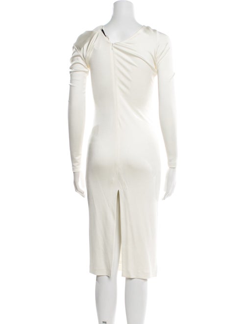 Et Ochs V-Neck Midi Length Dress