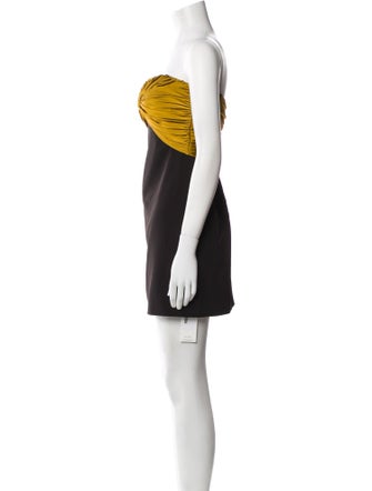 Et Ochs Colorblock Pattern Mini Dress