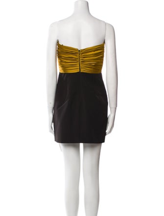 Et Ochs Colorblock Pattern Mini Dress