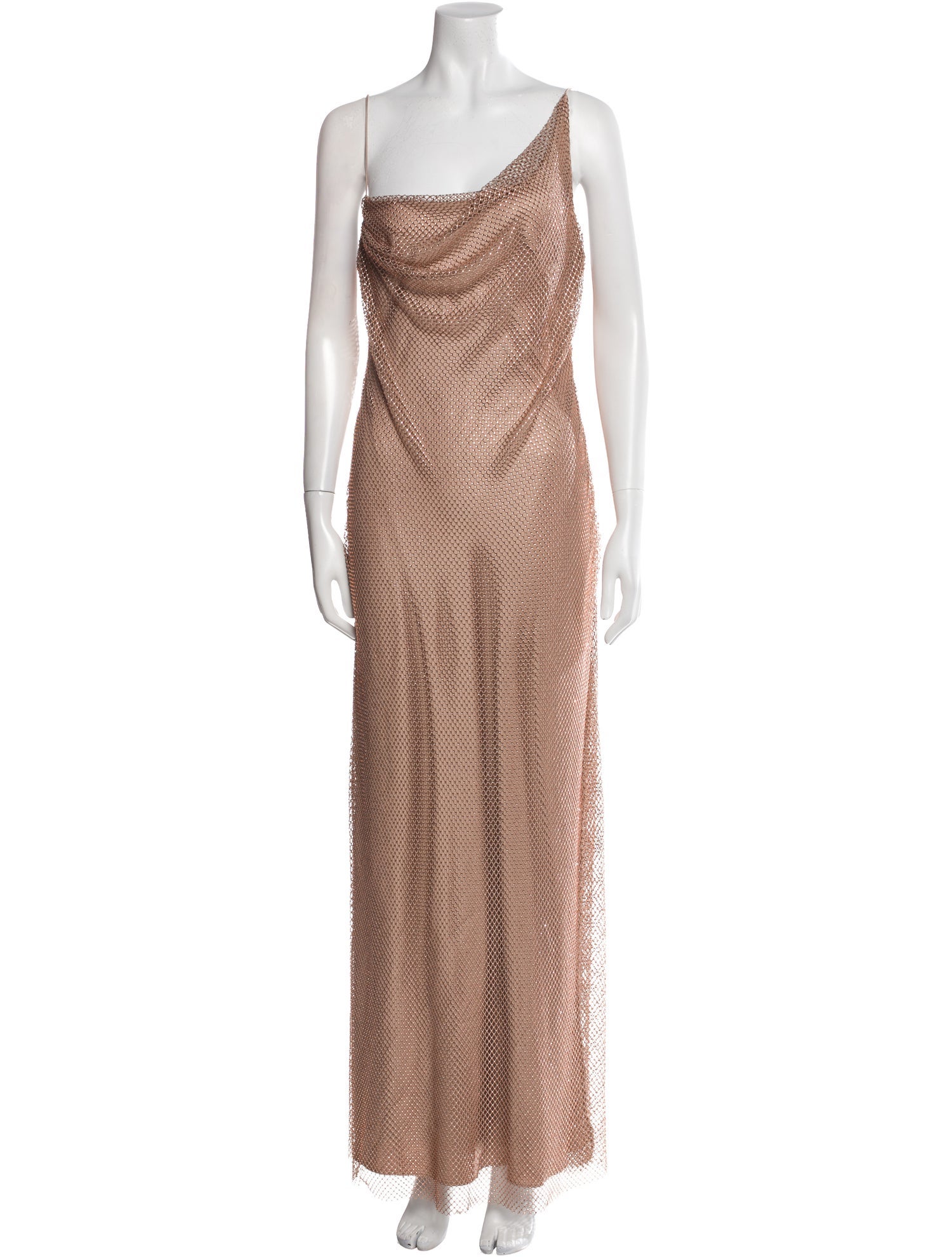 Et Ochs Cowl Neck Long Dress