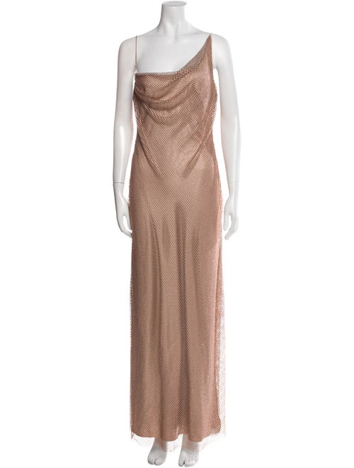 Et Ochs Cowl Neck Long Dress