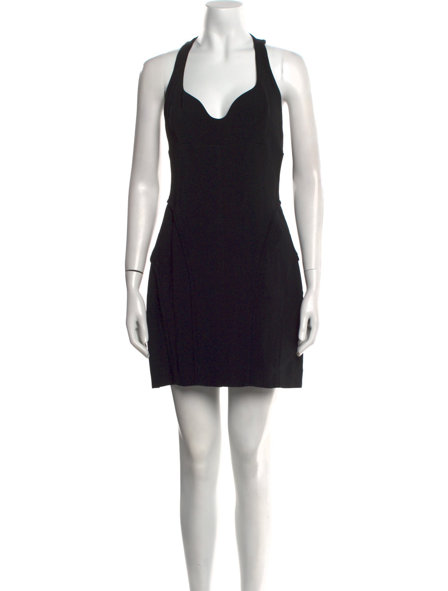 Et Ochs Halterneck Mini Dress