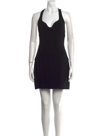 Et Ochs Halterneck Mini Dress