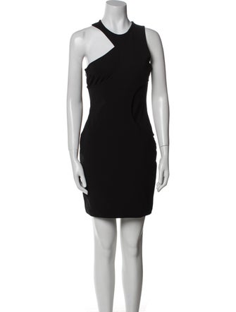 Et Ochs Crew Neck Mini Dress