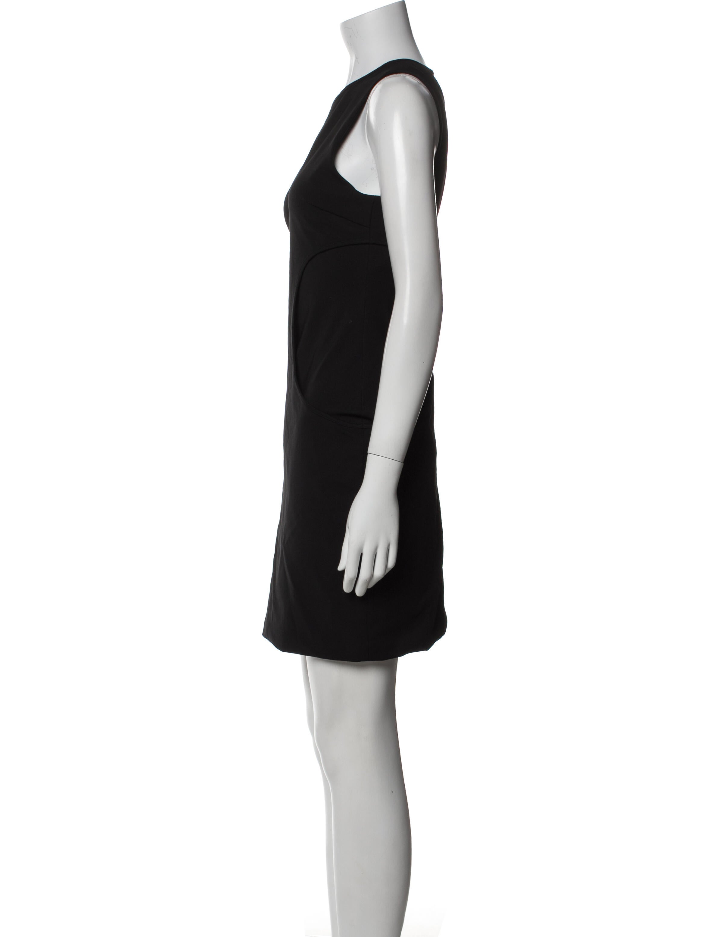 Et Ochs Crew Neck Mini Dress