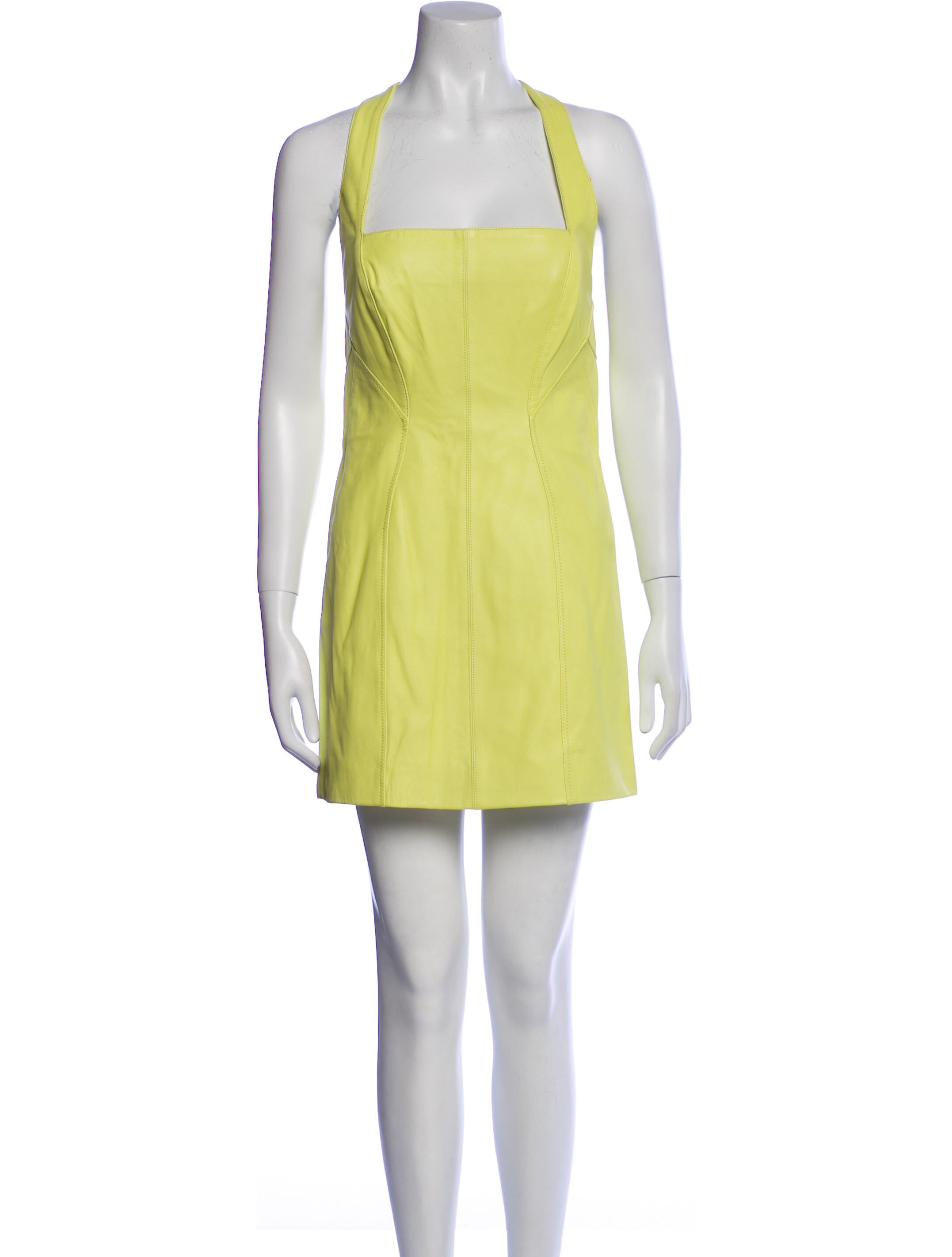 Et Ochs Square Neckline Mini Dress