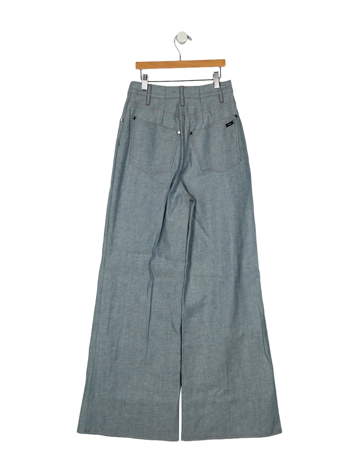 Et Ochs Mid-Rise Wide Leg Jeans