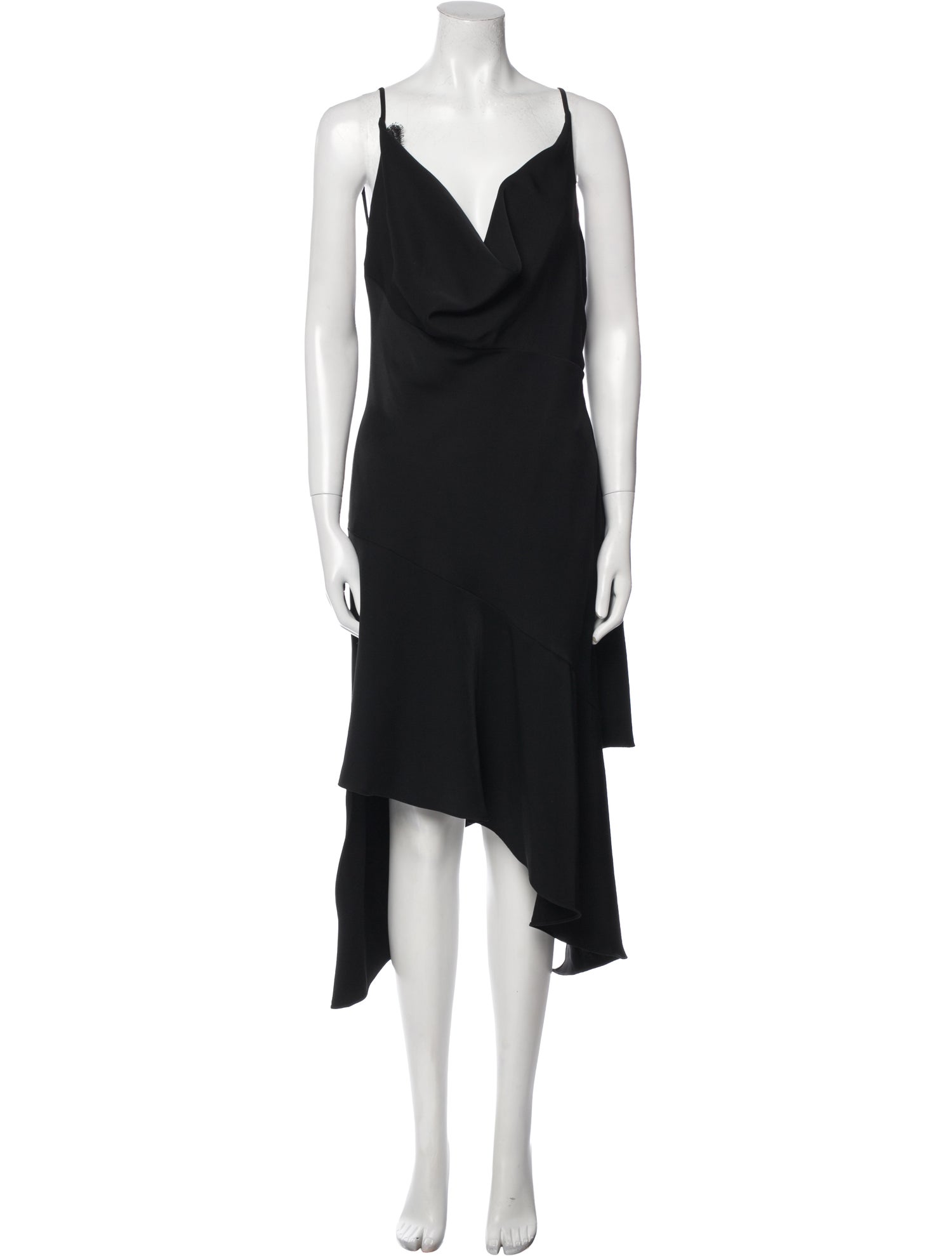 Et Ochs Cowl Neck Long Dress