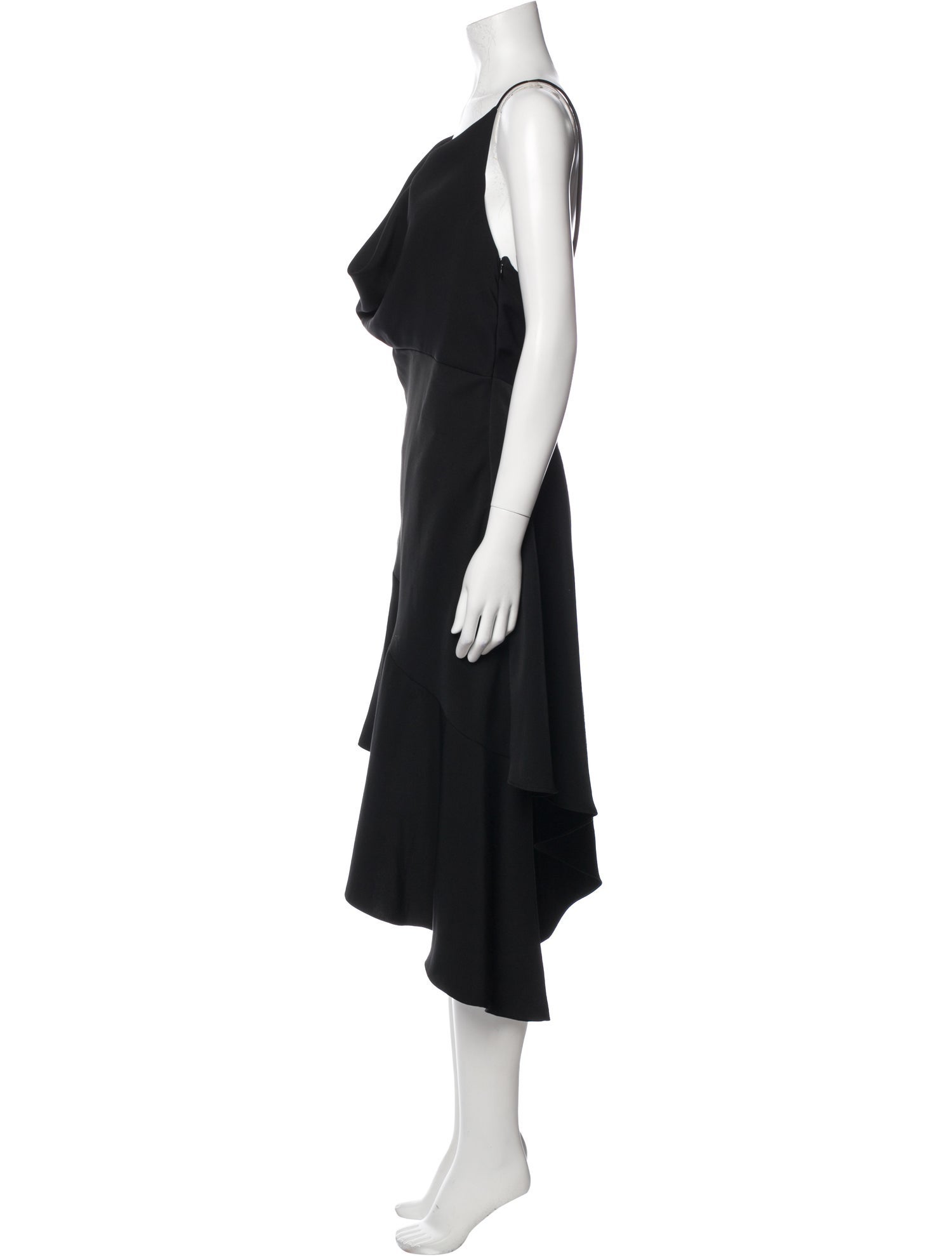 Et Ochs Cowl Neck Long Dress