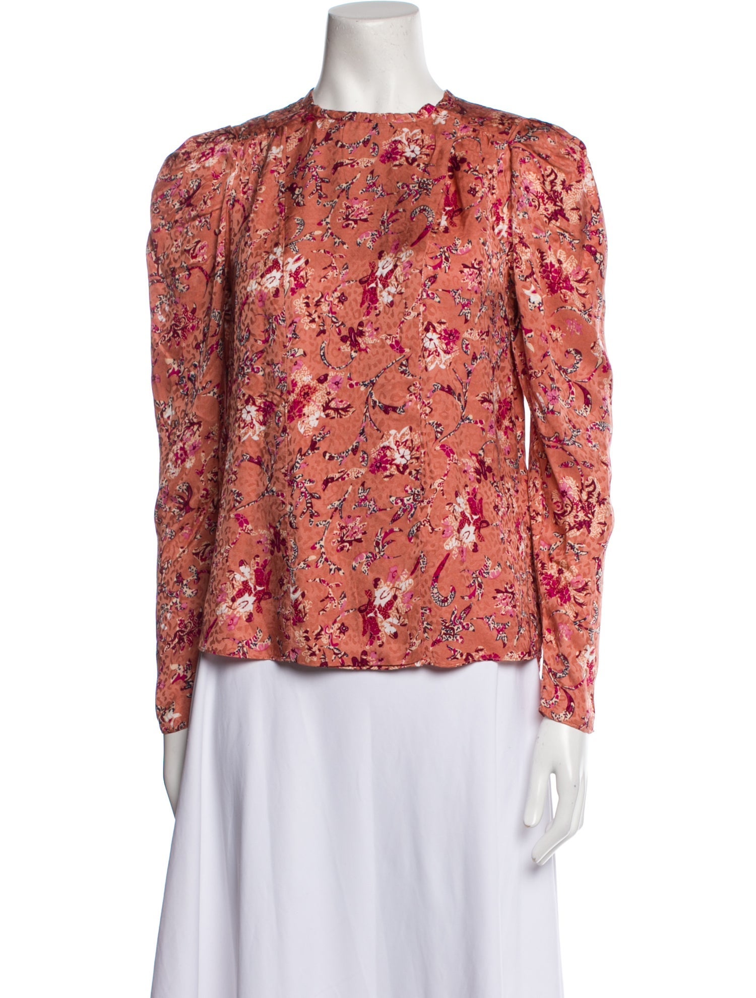 Etoile Floral Print Crew Neck Top w/ Tags