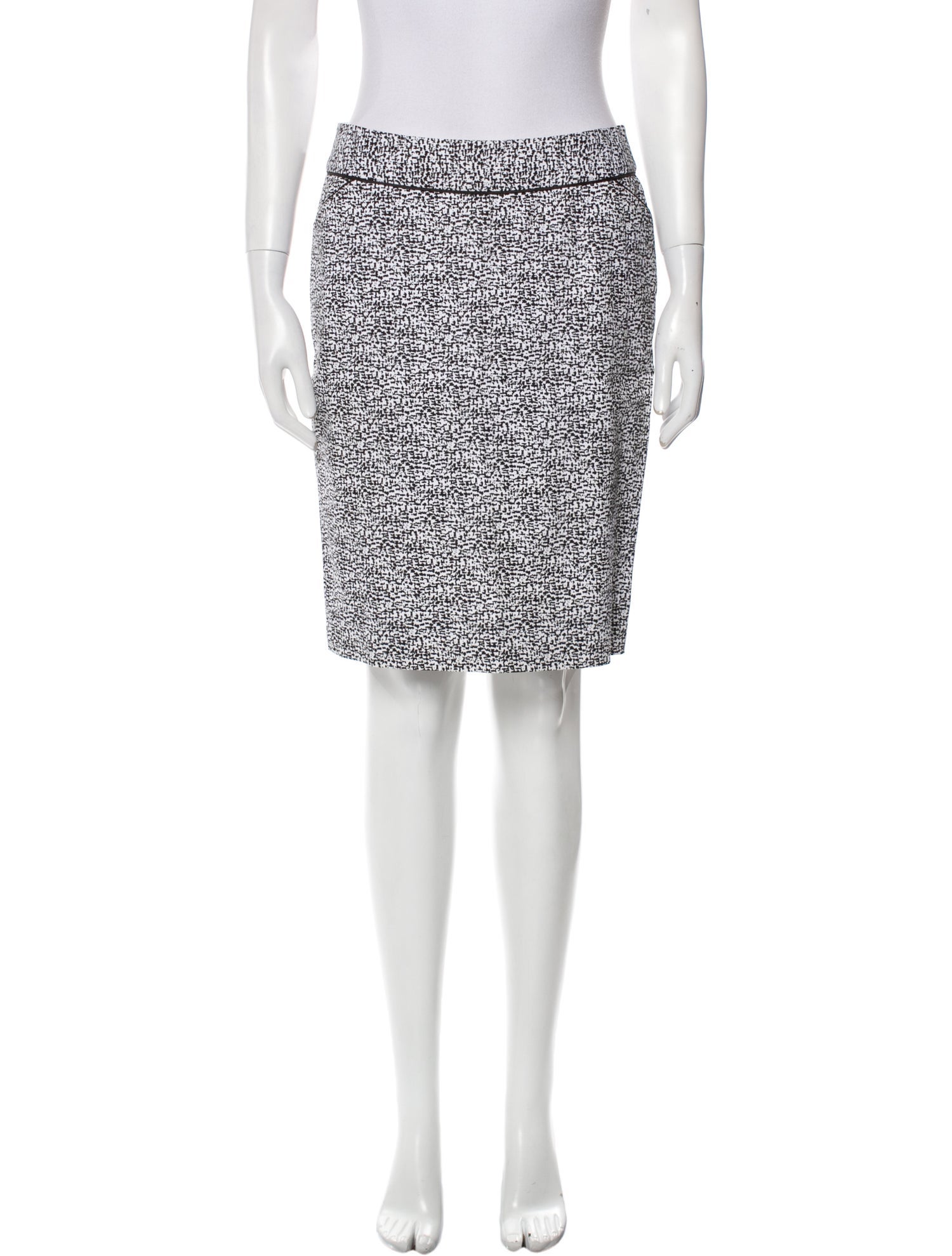 etcetera Printed Knee-Length Skirt