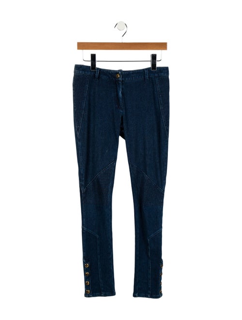 etcetera Low-Rise Skinny Leg Jeans