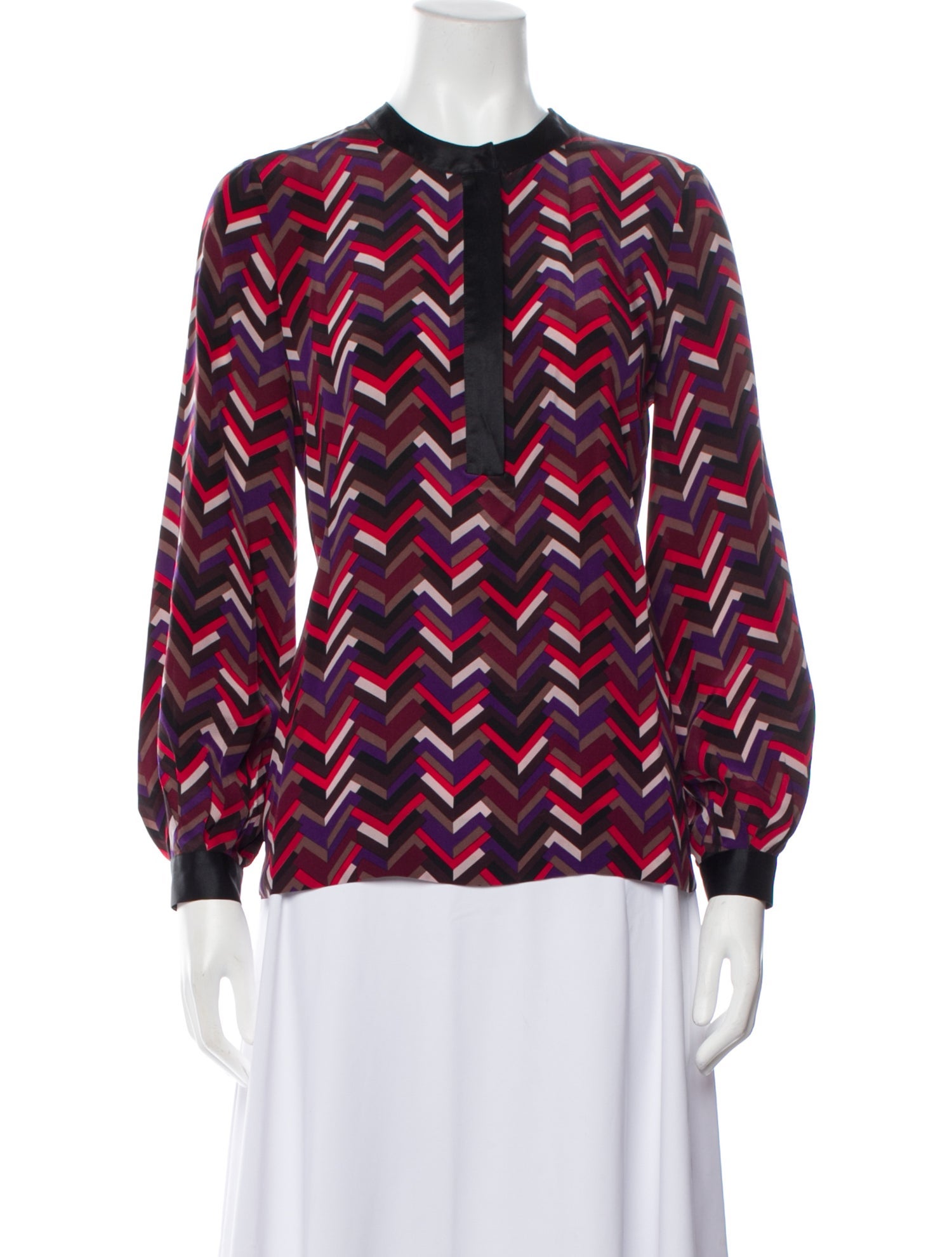 etcetera Silk Printed Blouse