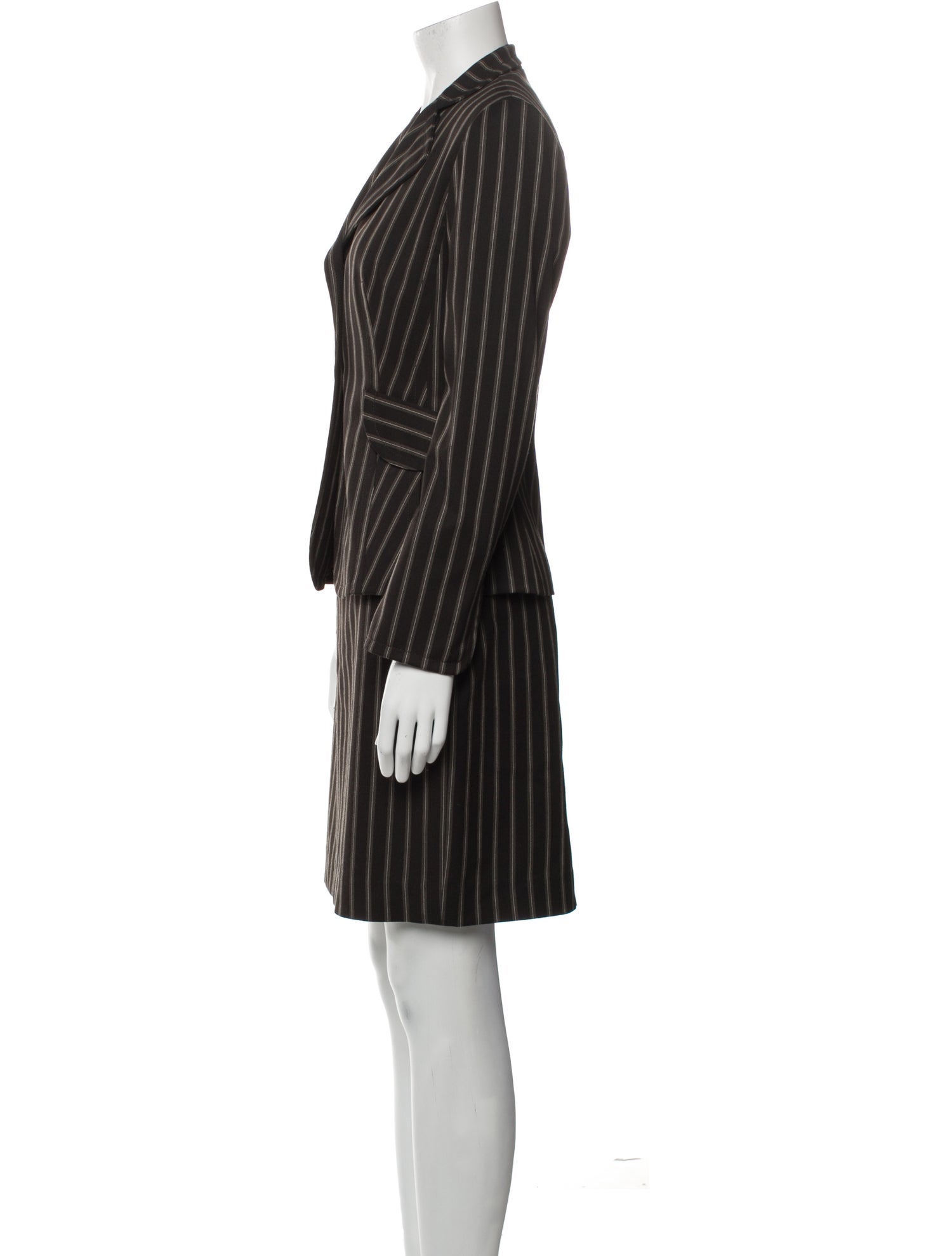 etcetera Striped Skirt Suit