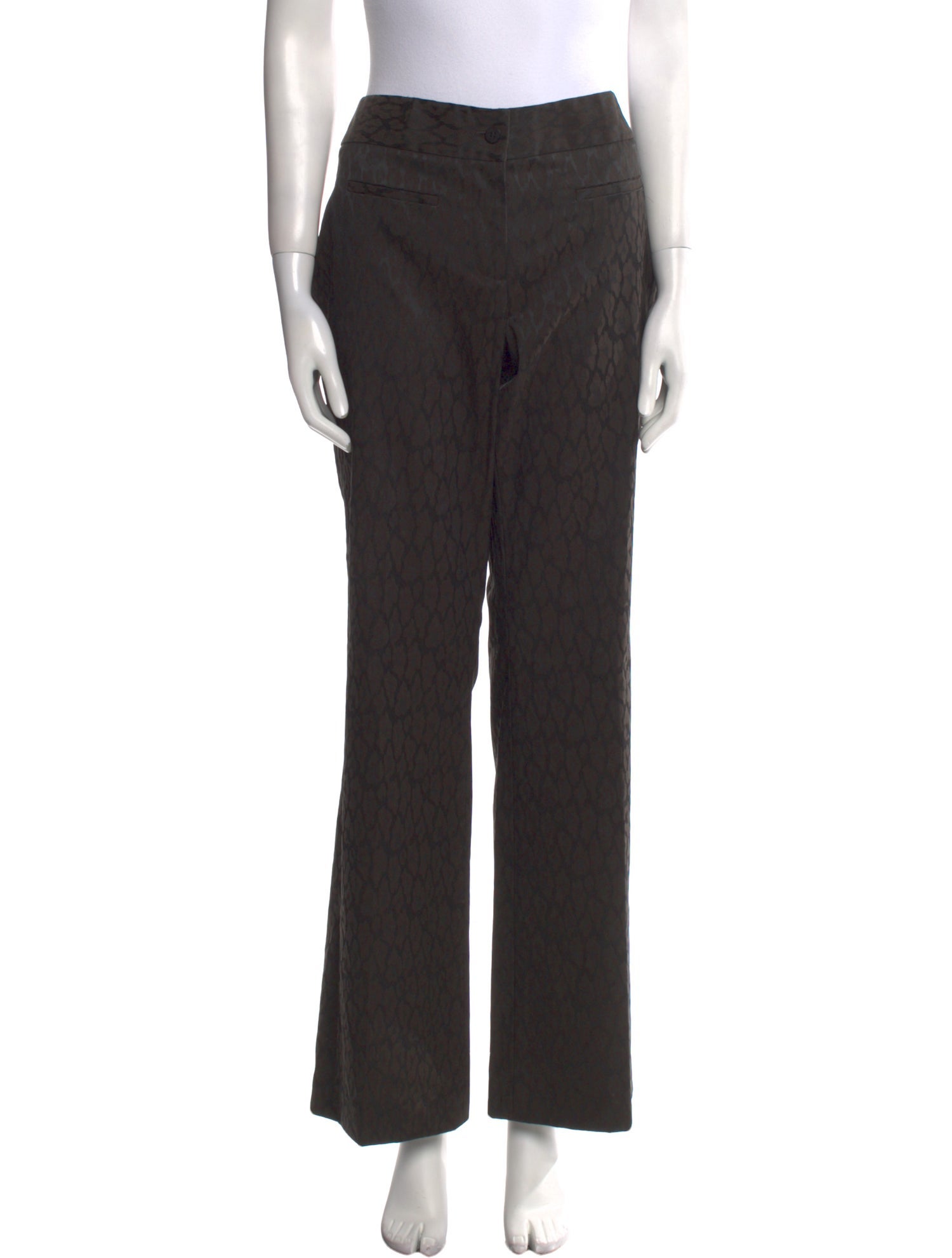 パンツ Gucci Straight-Leg Wool Pants GUCCI Wool-jacquard straight-leg pants | NET-A-PORTER