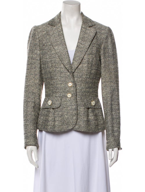 etcetera Wool Tweed Pattern Blazer