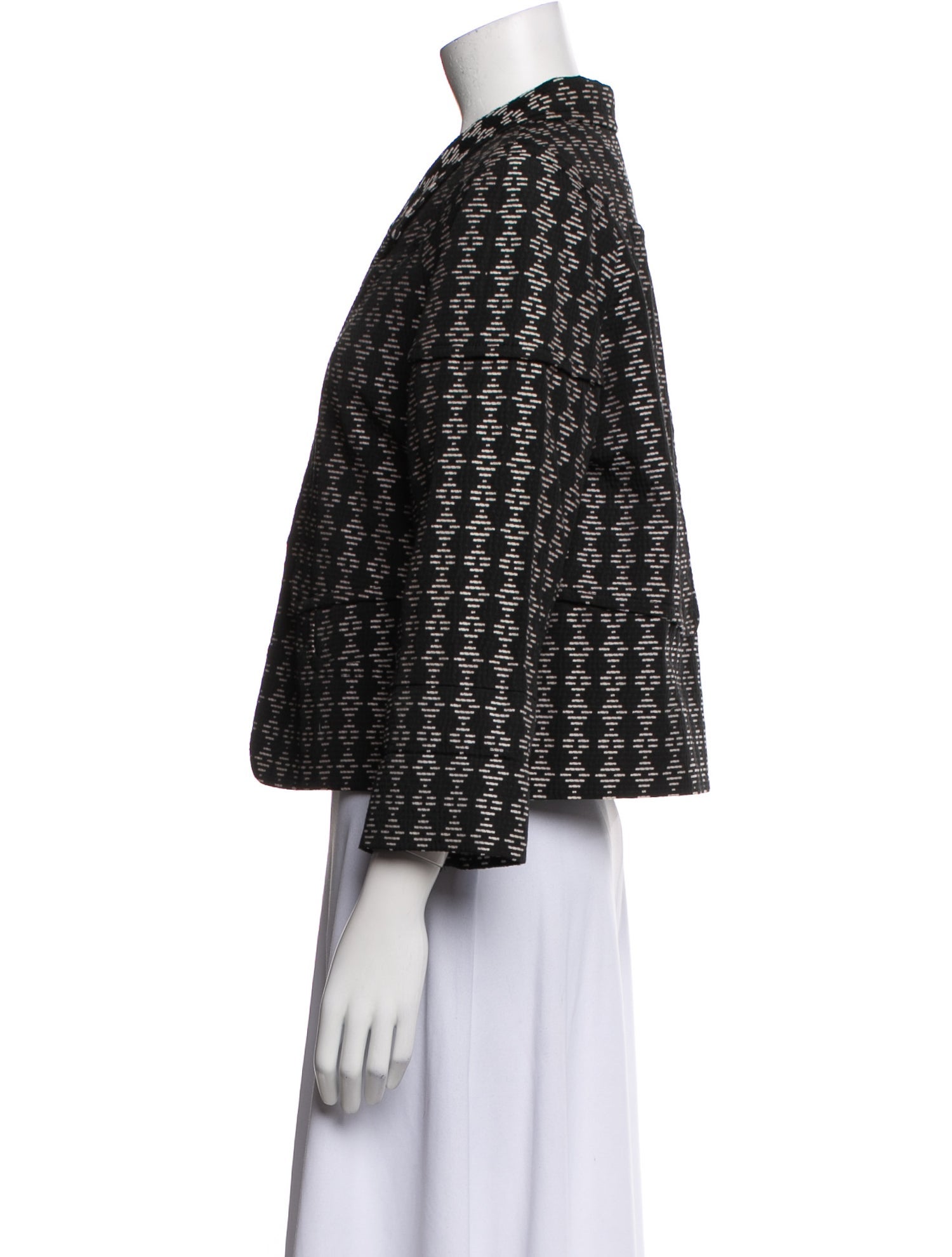 etcetera Tweed Pattern Blazer