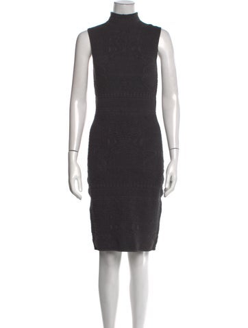 etcetera Dresses Turtleneck Knee-Length Dress XS