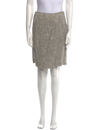 etcetera Tweed Pattern Knee-Length Skirt