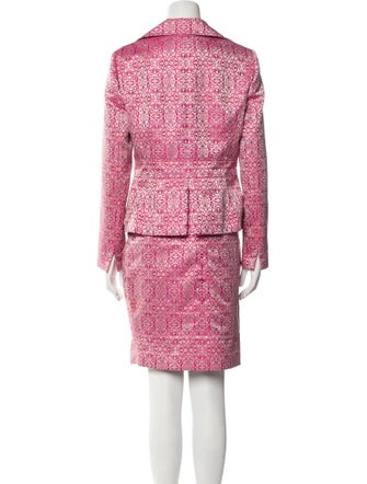 etcetera Printed Pleated Accents Skirt Set