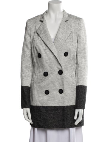 etcetera Coats Colorblock Pattern Coat US 4 | S