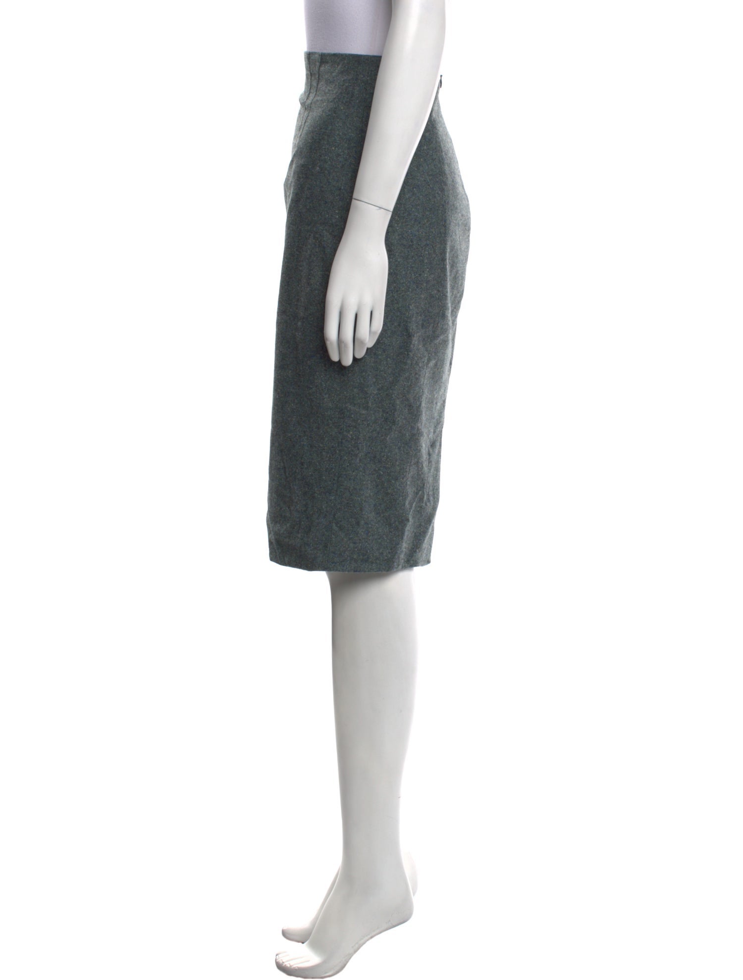 etcetera Virgin Wool Knee-Length Skirt