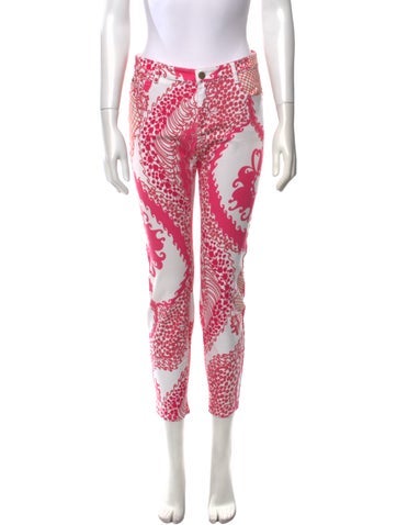 etcetera Pants Printed Skinny Leg S