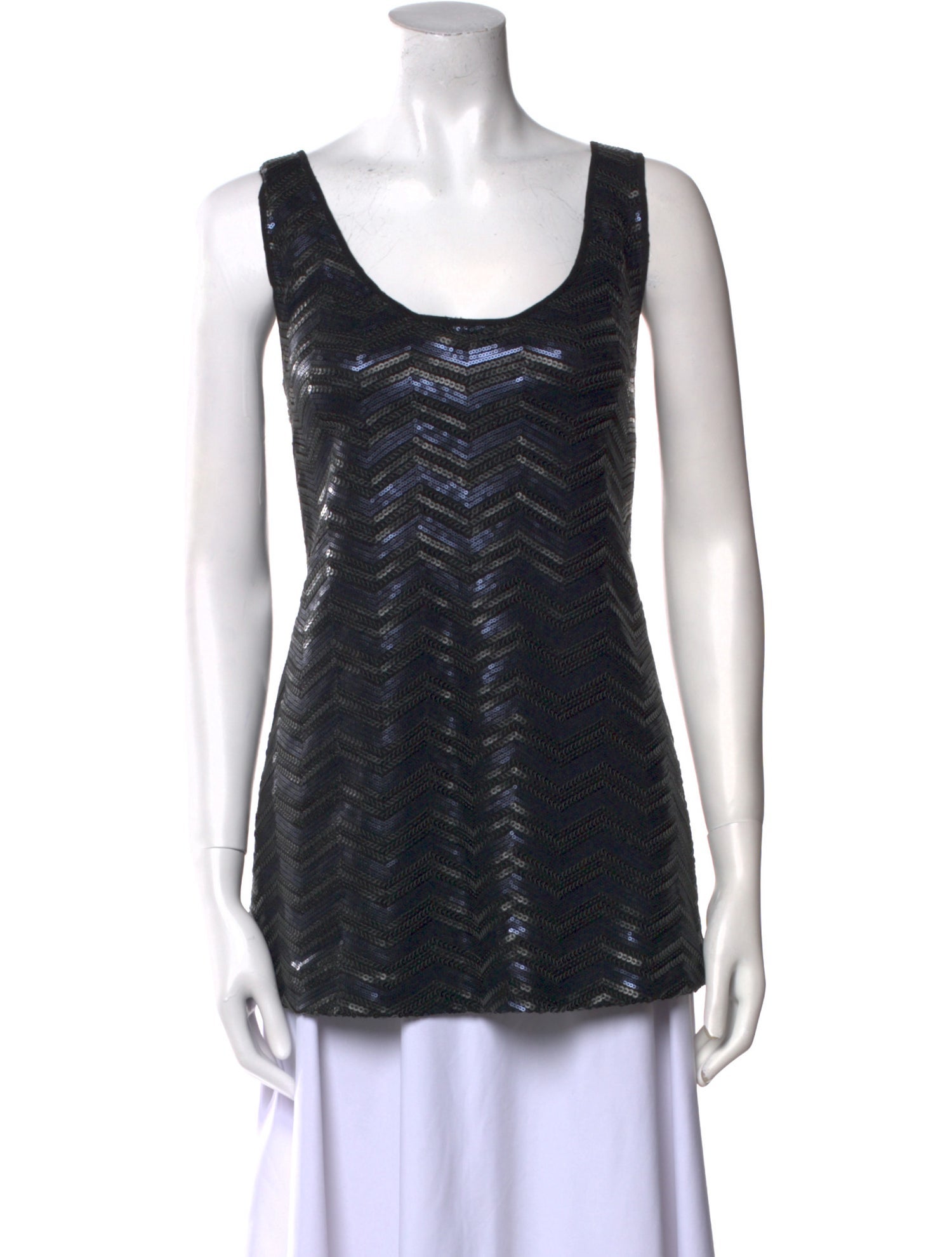 etcetera Scoop Neck Sleeveless Top