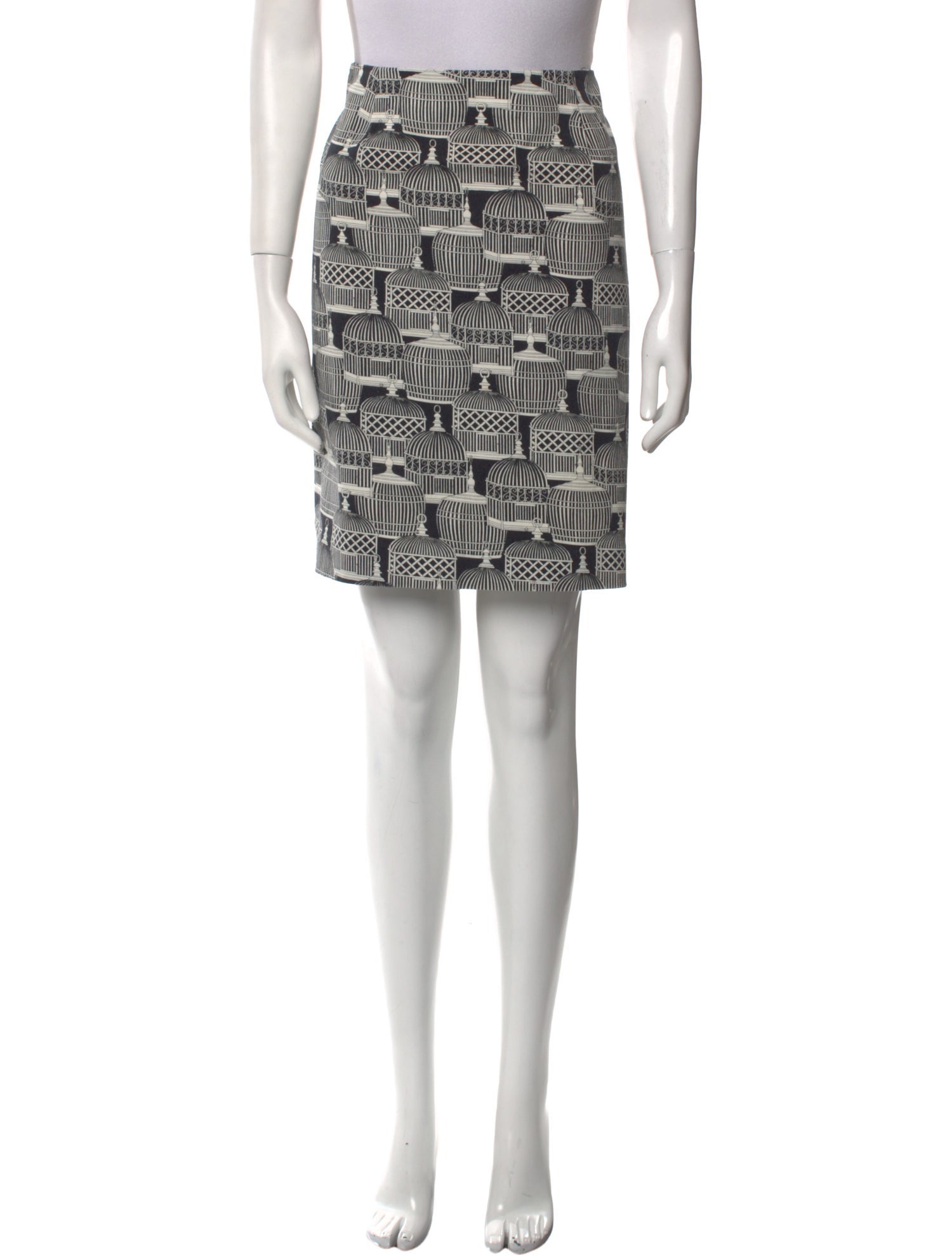 etcetera Printed Knee-Length Skirt