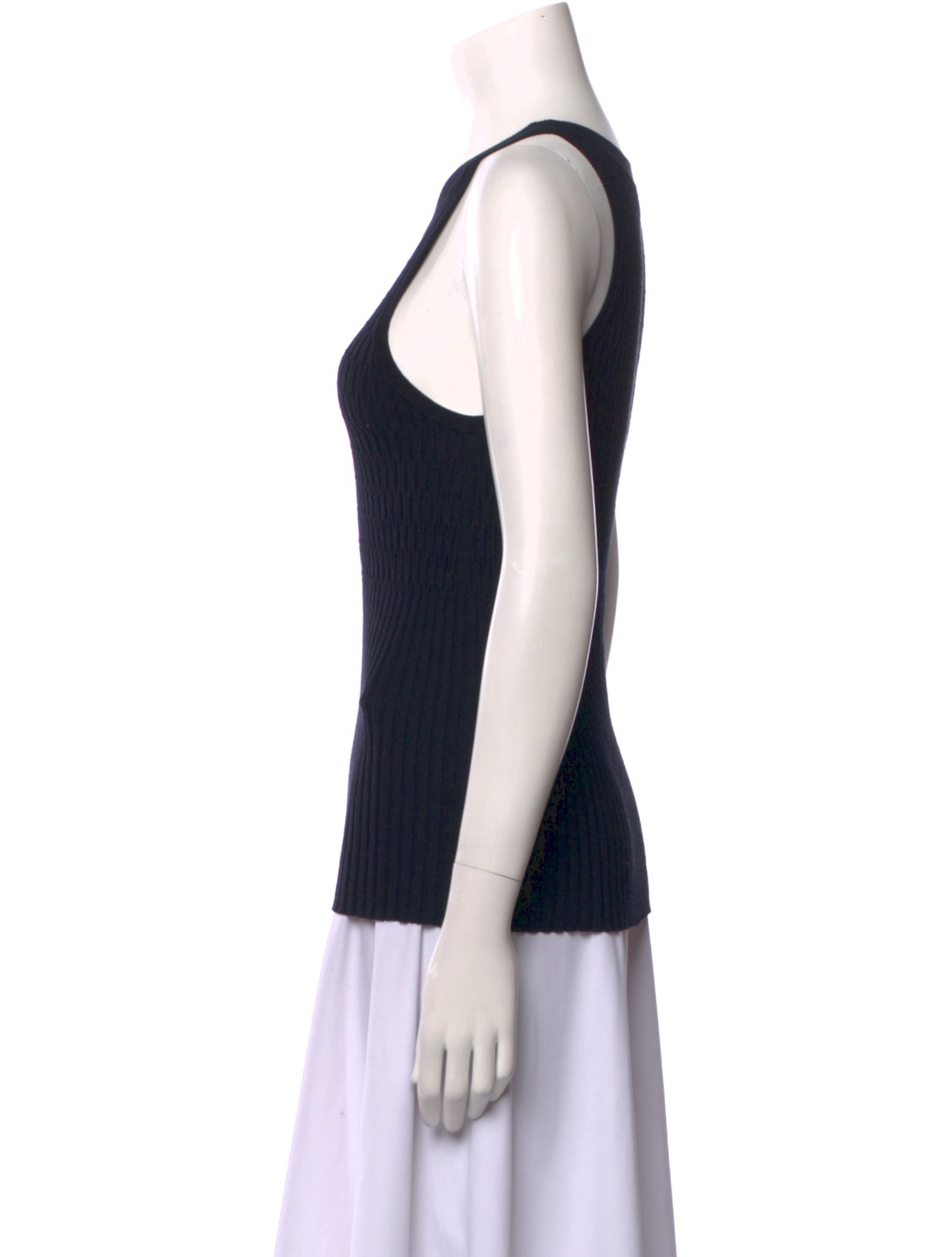 etcetera Scoop Neck Sleeveless Top