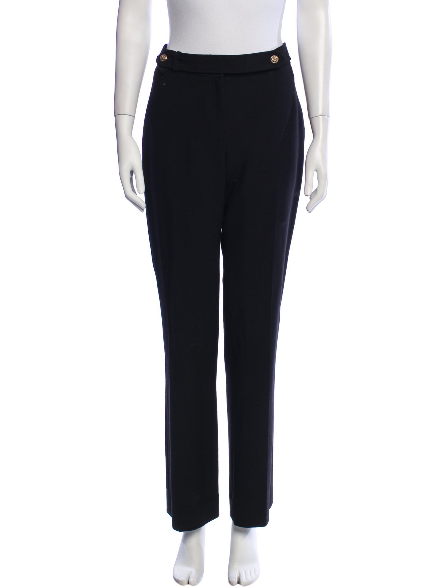 etcetera Wool Straight Leg Pants