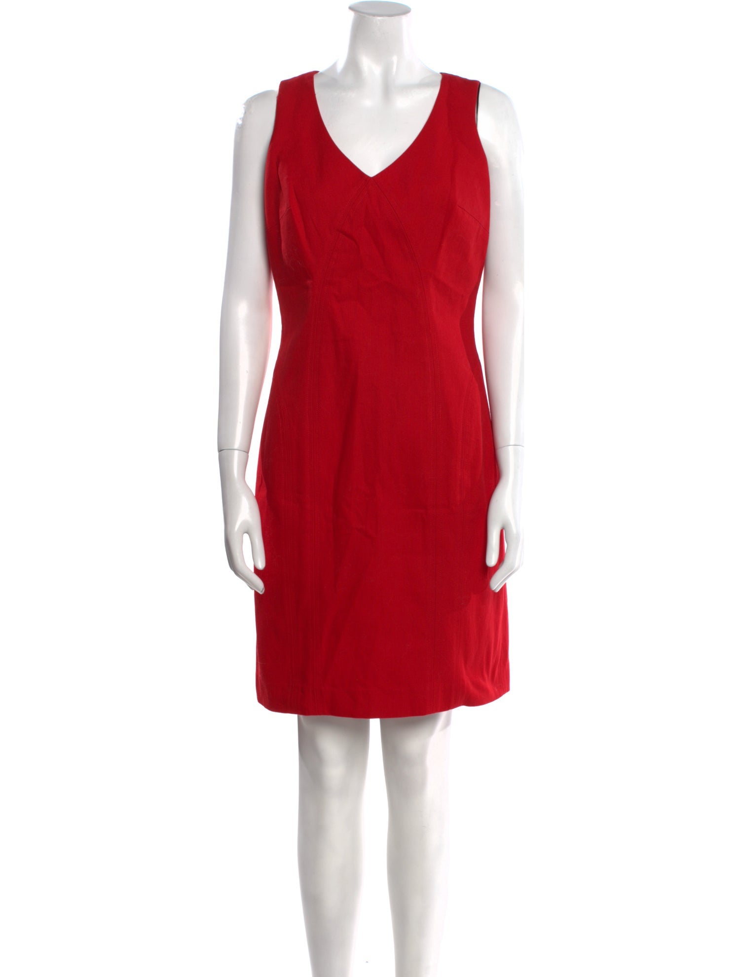 etcetera V-Neck Mini Dress