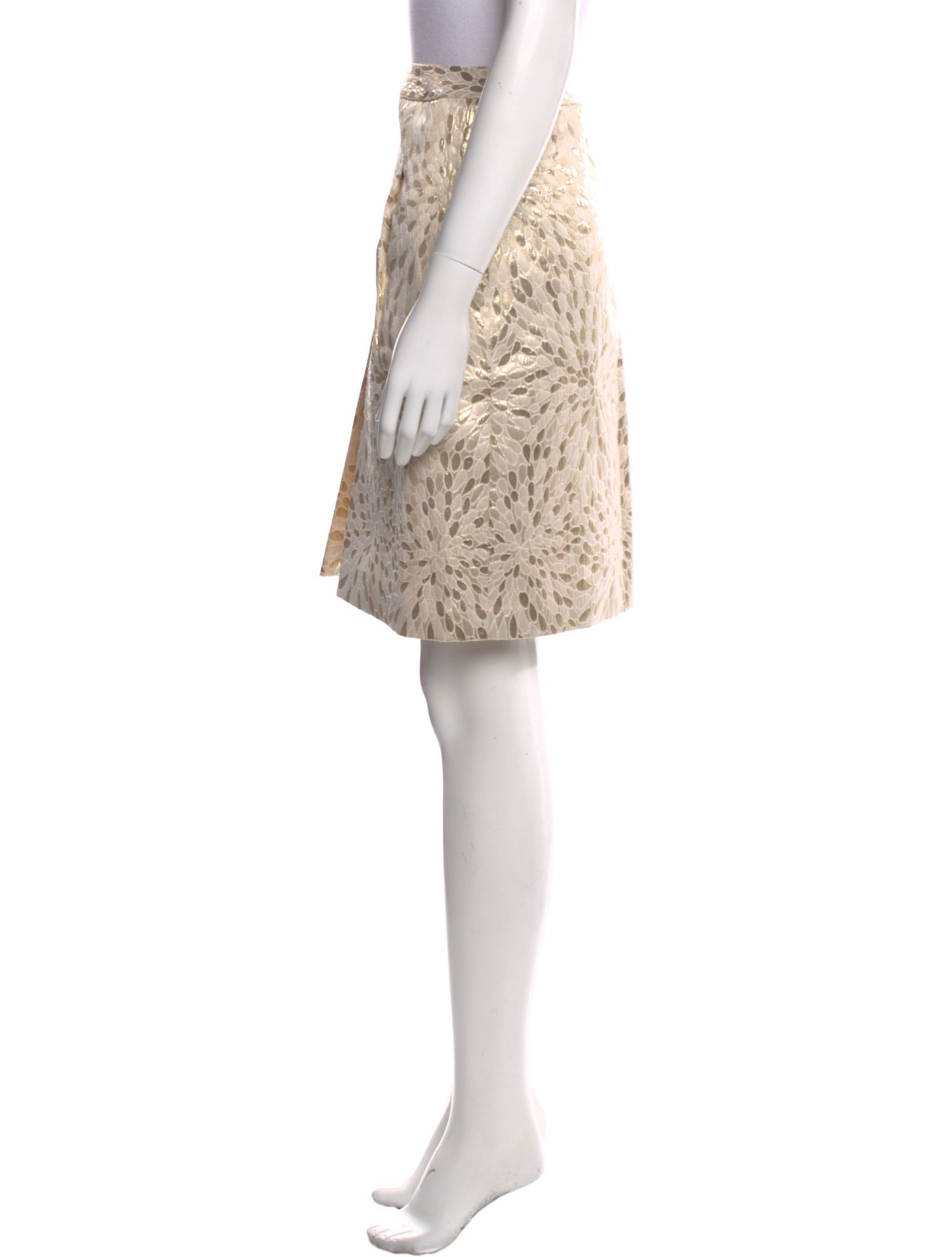 etcetera Printed Knee-Length Skirt