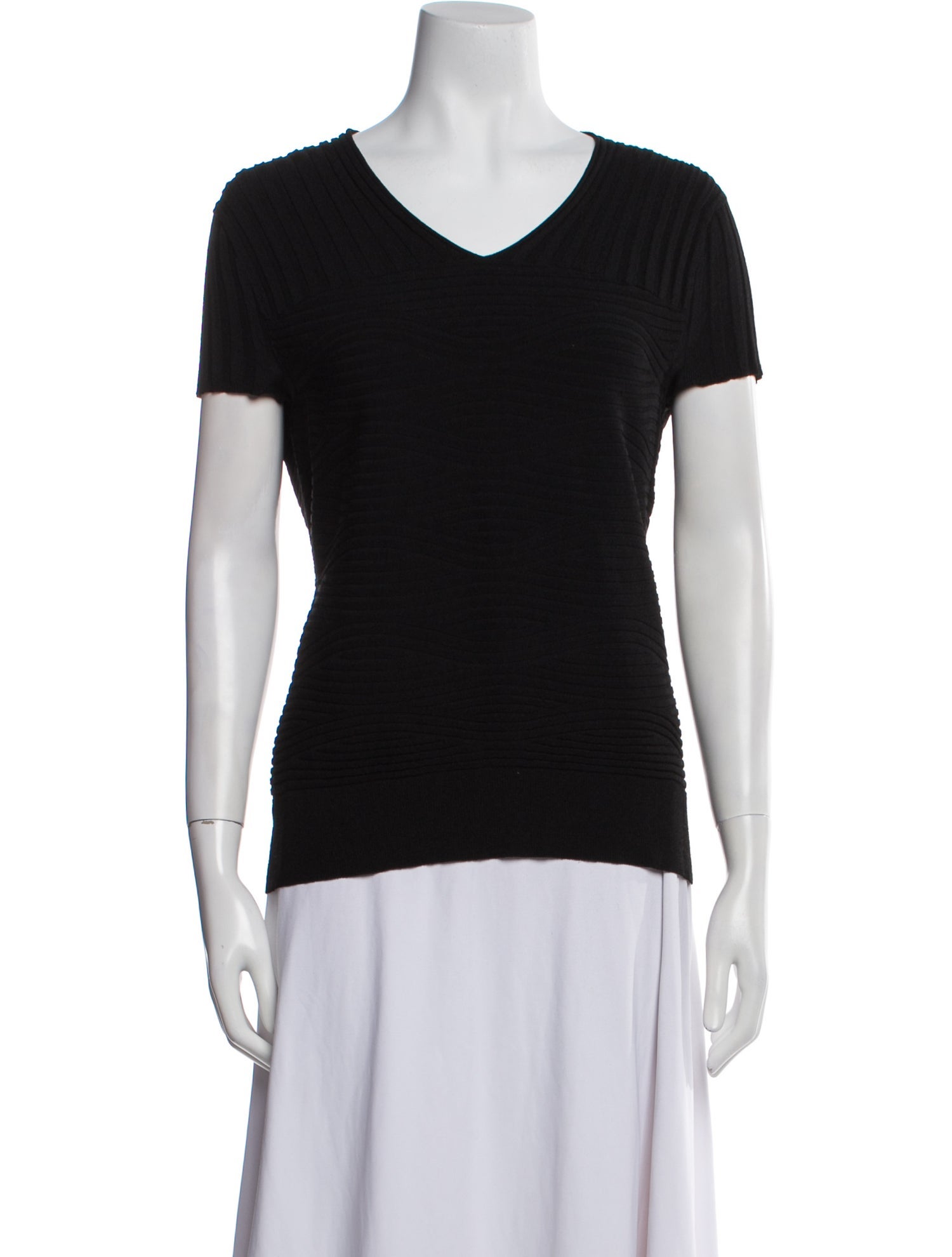 etcetera V-Neck Short Sleeve T-Shirt