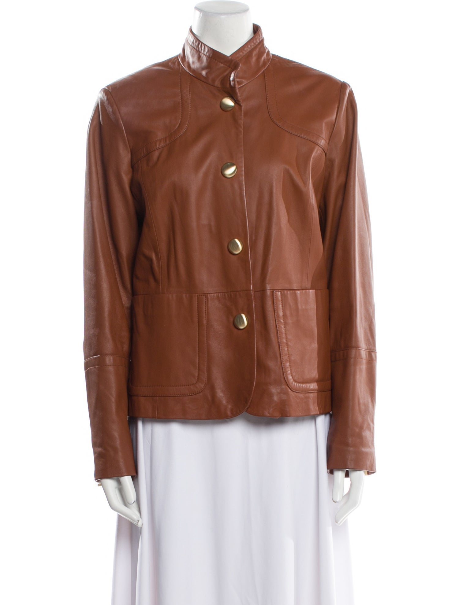 etcetera Leather Jacket