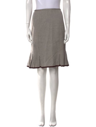 etcetera Printed Knee-Length Skirt