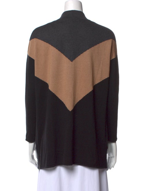 etcetera Striped Open Front Sweater