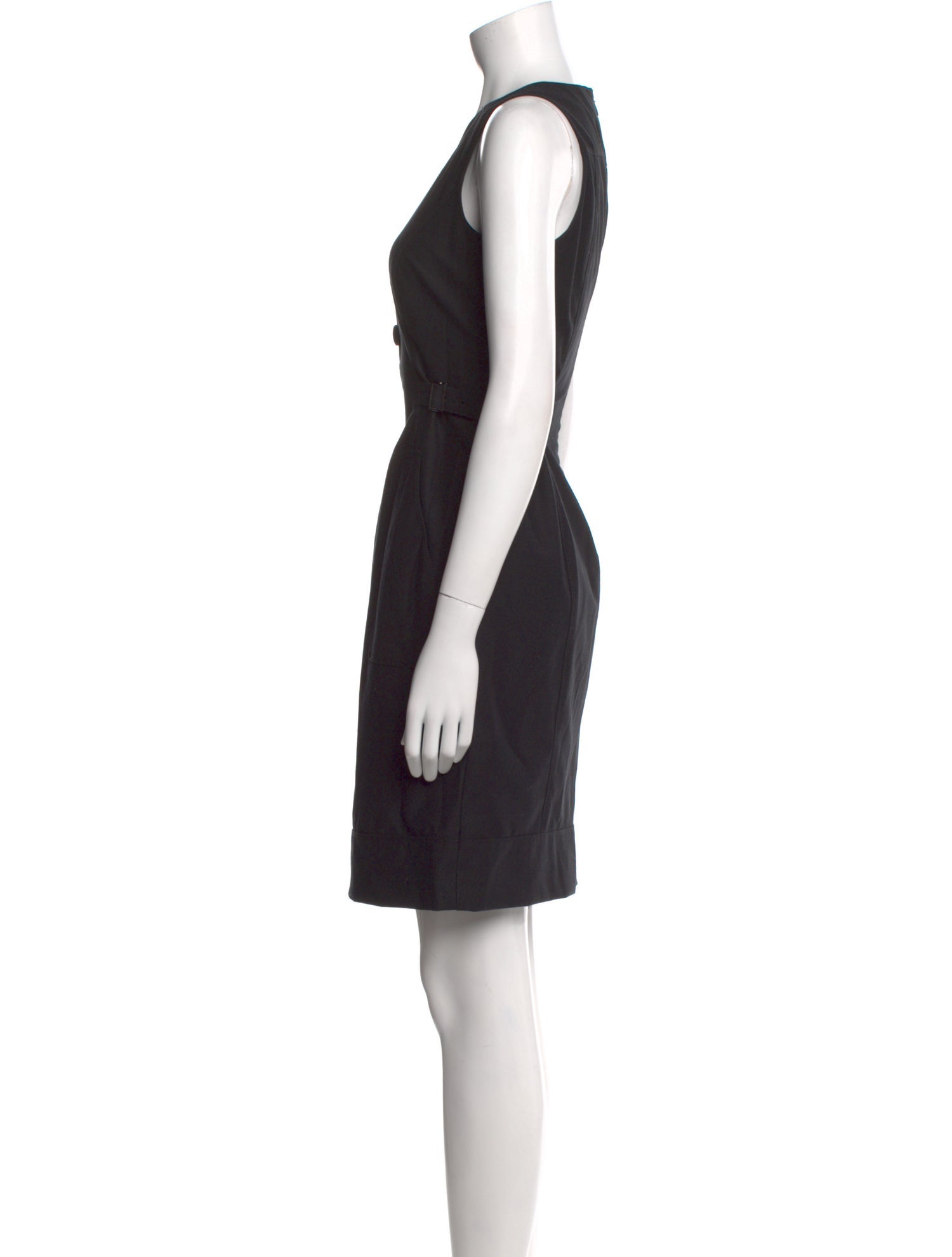 etcetera Scoop Neck Mini Dress