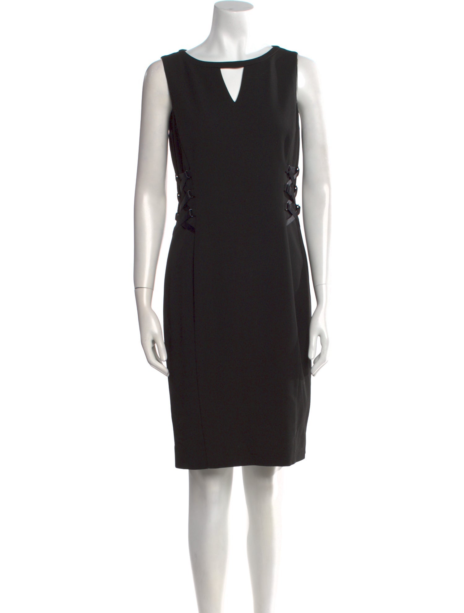 etcetera V-Neck Knee-Length Dress
