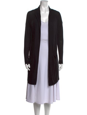 etcetera Knitwear Cashmere Open Front Sweater S