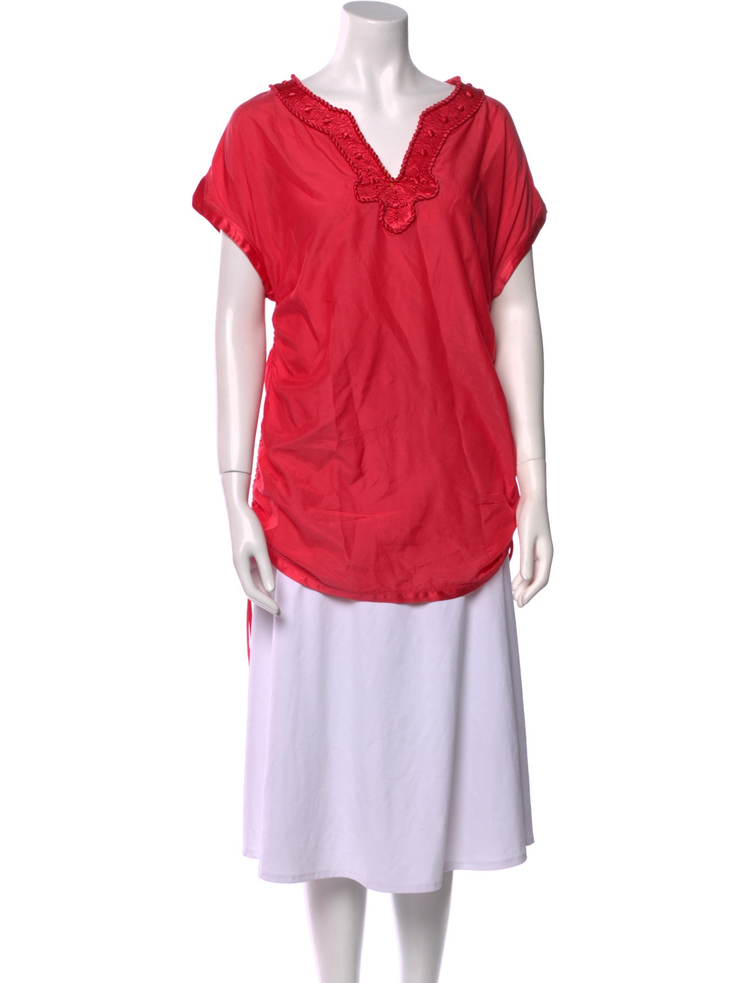 etcetera V-Neck Short Sleeve Tunic