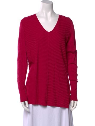 etcetera Tops V-Neck Long Sleeve Top S