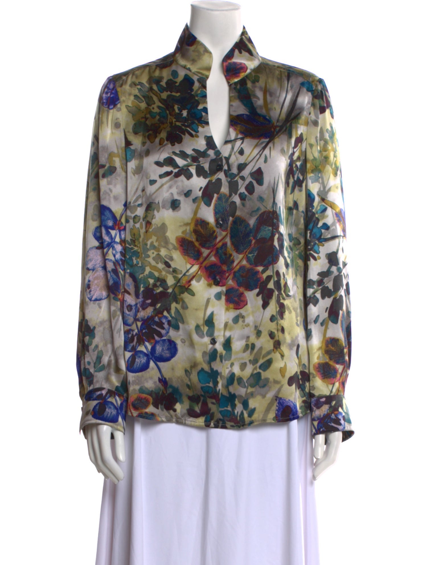 etcetera Silk Printed Blouse