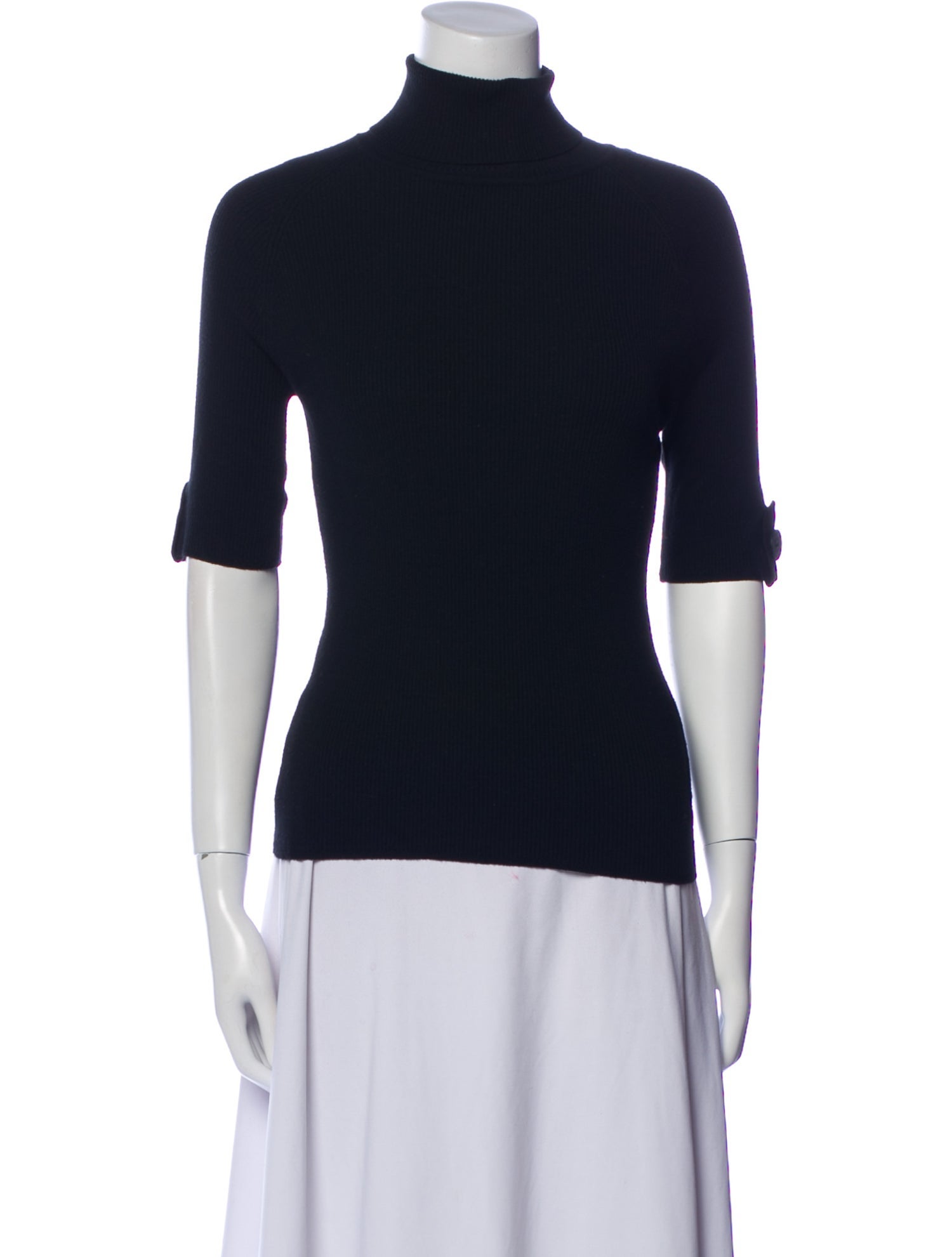 etcetera Turtleneck Short Sleeve Top