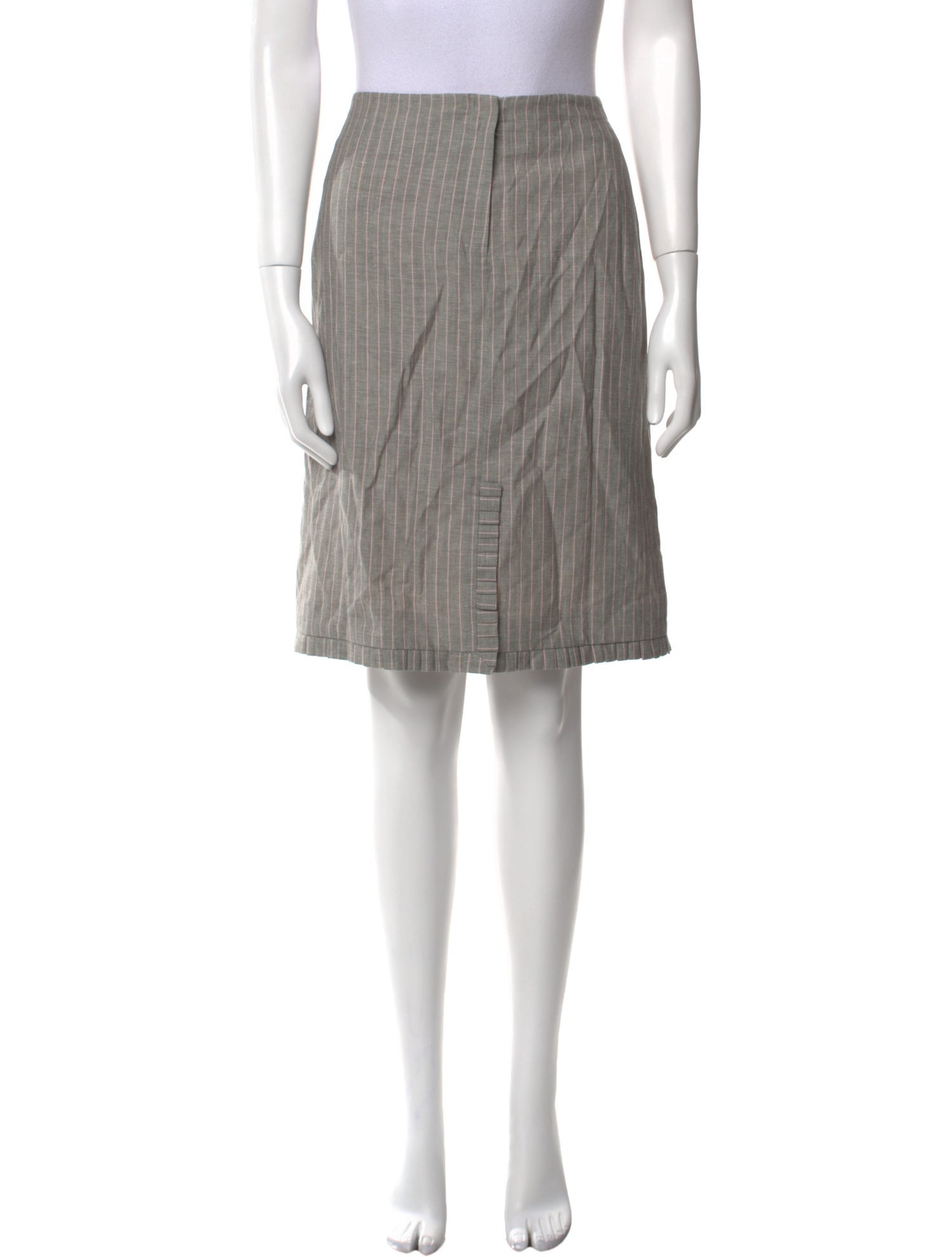 etcetera Linen Knee-Length Skirt w/ Tags