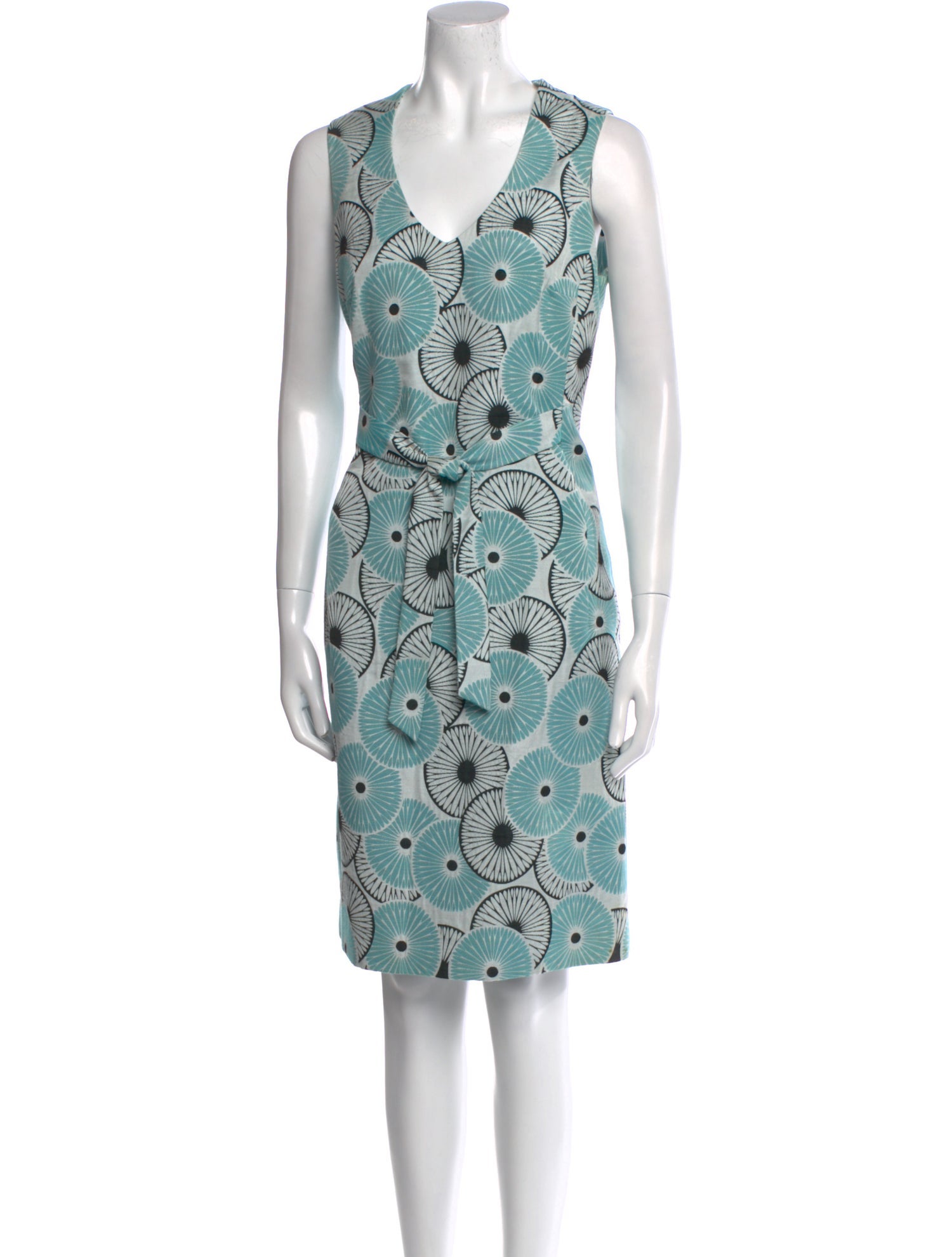 etcetera Printed Knee-Length Dress